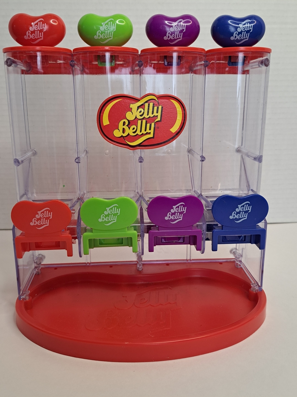 Jelly Belly Jellybean Dispenser 4 Compartments (My Favorites) 9" Tall 8" Wide